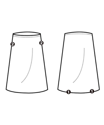 GALLEST Long/Maxi length skirts