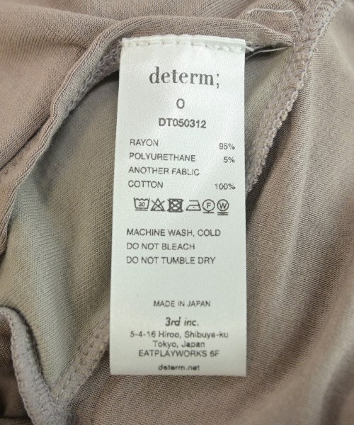 Determ; Tee Shirts/Tops