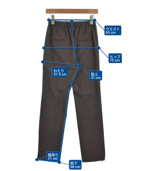 EVERYDAY I LIKE Trousers Brown A862926E0072 | Online Thrift Store
