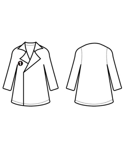 Diagram GRACE CONTINENTAL Trench coats