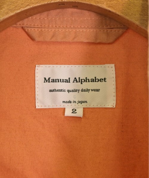 Manual Alphabet Soutien collar coats