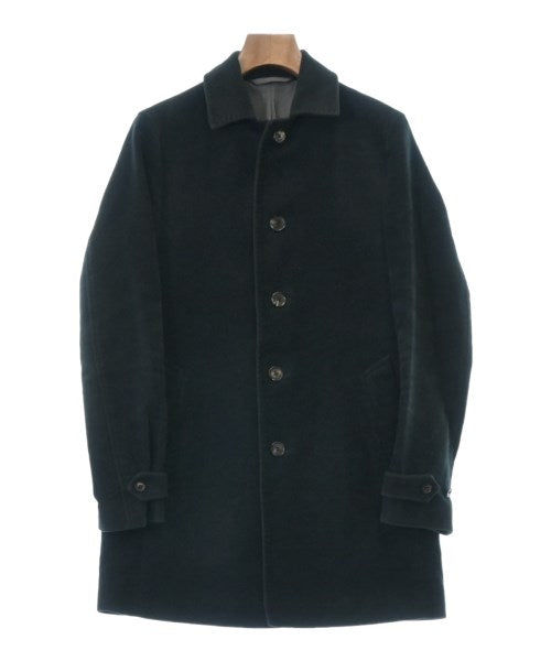 Blu e Grigio Soutien collar coats