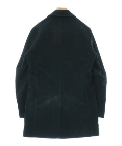 Blu e Grigio Soutien collar coats