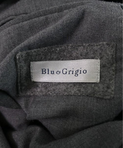 Blu e Grigio Soutien collar coats