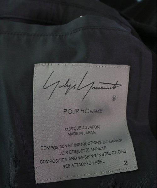 yohji yamamoto POUR HOMME Soutien collar coats