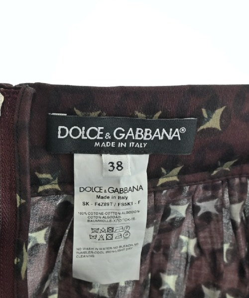 DOLCE&GABBANA Knee length skirts
