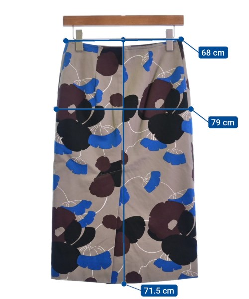 MARNI Knee length skirts