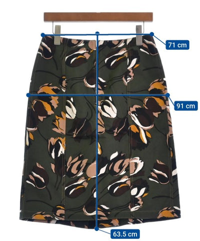 MARNI Knee length skirts