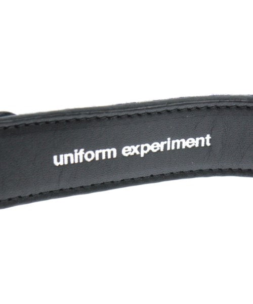 uniform experiment Belts