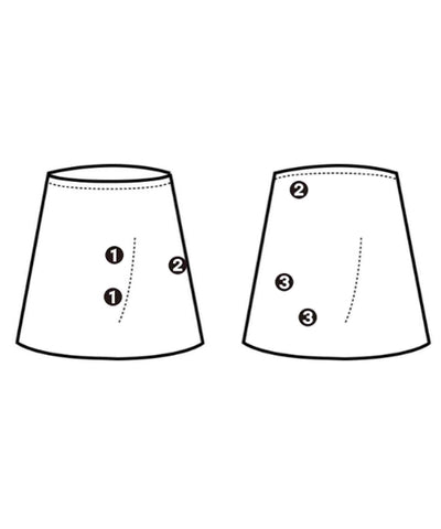 CHANEL Knee length skirts