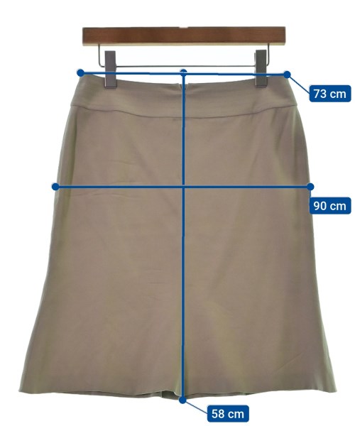 CHANEL Knee length skirts