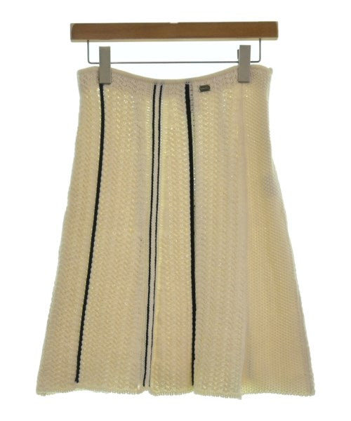 CHANEL Knee length skirts