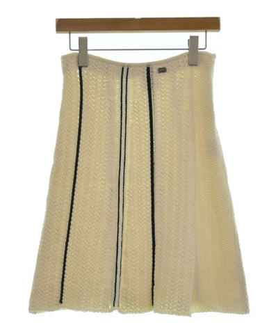 CHANEL Knee length skirts