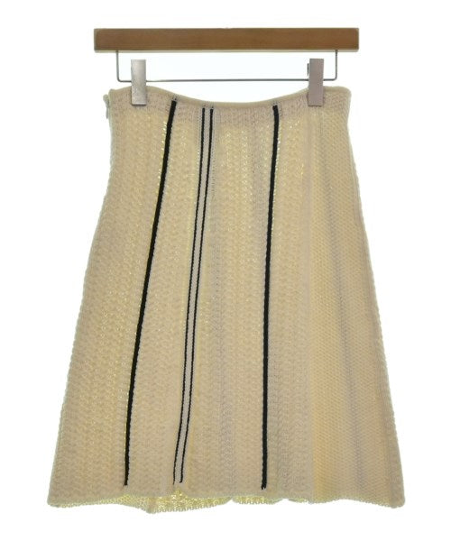 CHANEL Knee length skirts