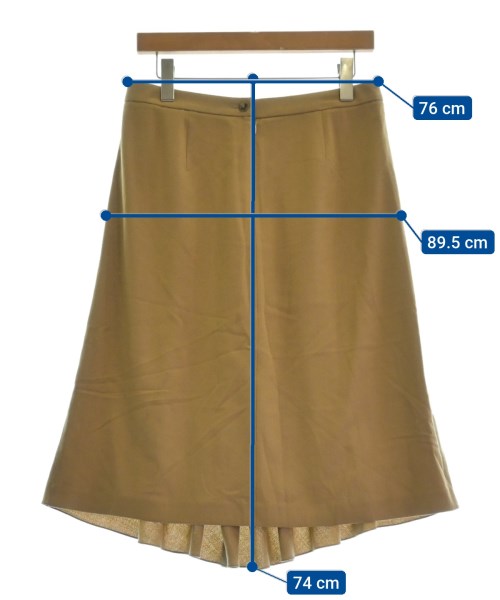 HERMES Knee length skirts