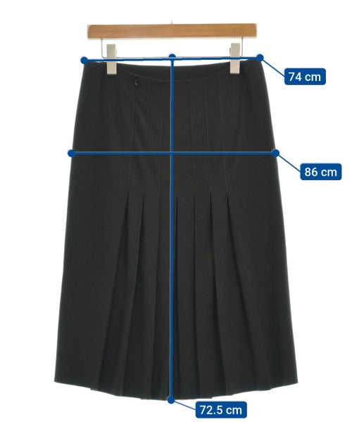 HERMES Knee length skirts