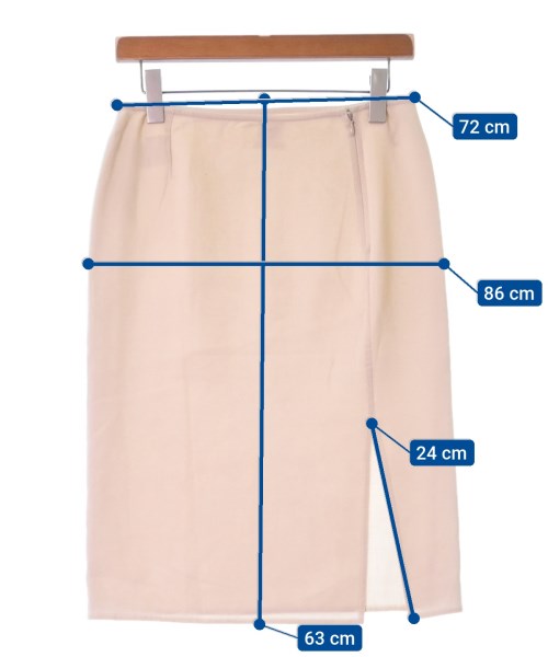 HERMES Knee length skirts