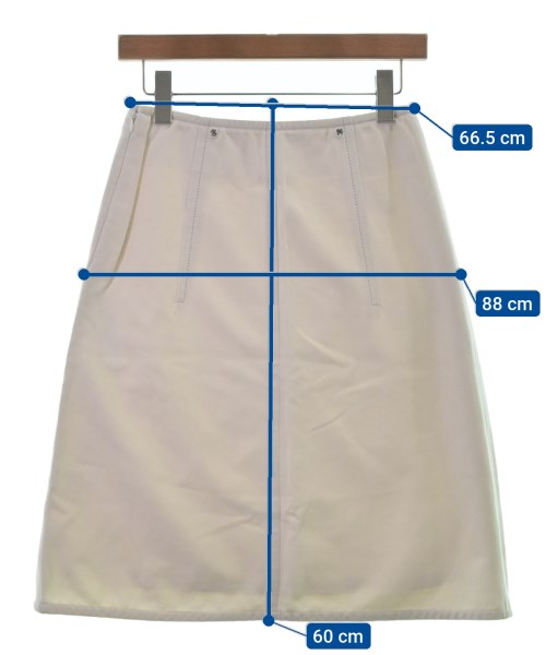 HERMES Knee length skirts