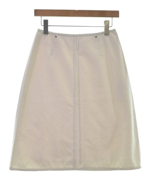 HERMES Knee length skirts