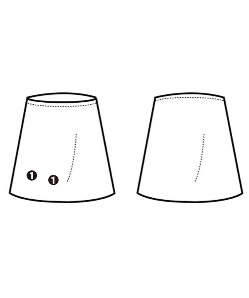 PAUL STUART Knee length skirts