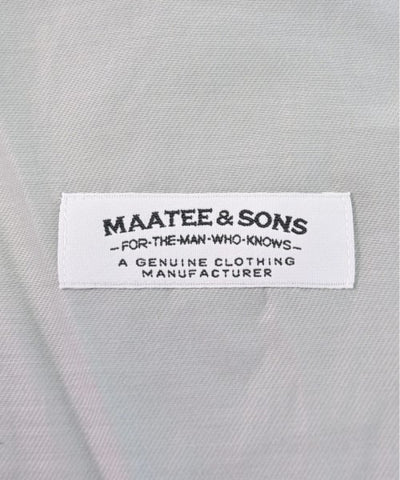 MAATEE&SONS Soutien collar coats